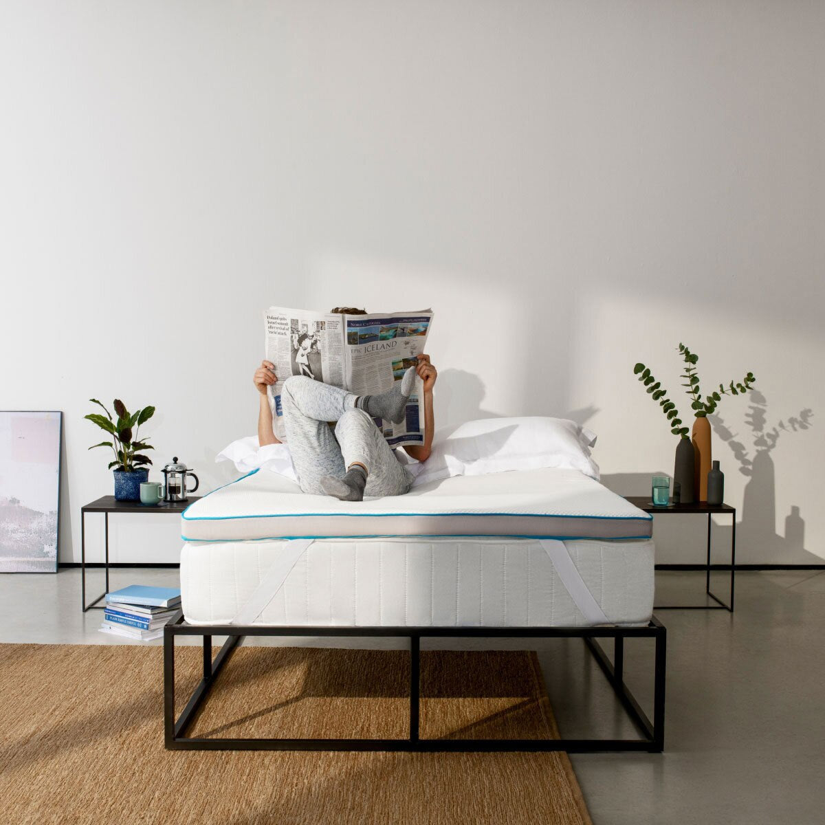 Hybrid® Mattress Topper, Single